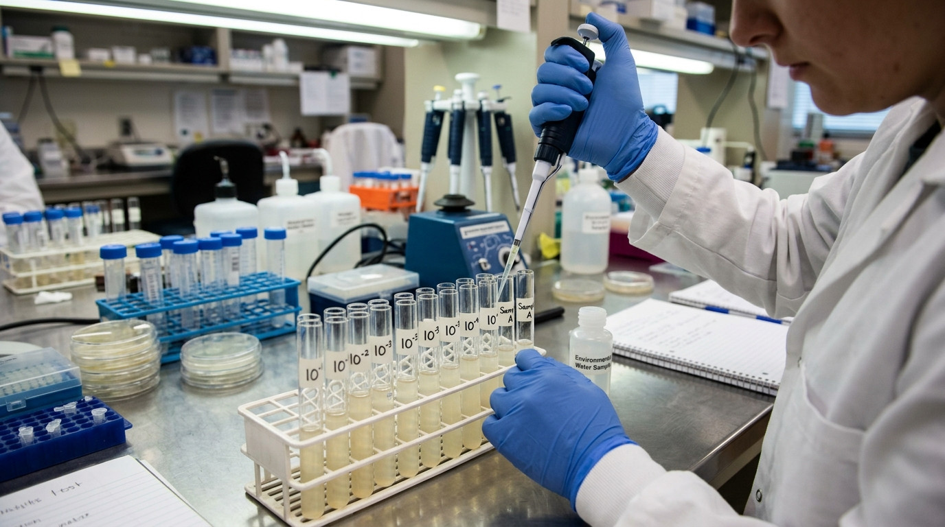 Expert laboratory techniques for precision serial dilution preparation and verification