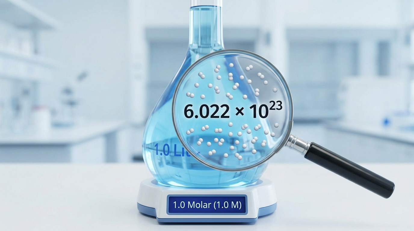 Molarity and dilution calculator showing grams moles litres and dilution factor relationships