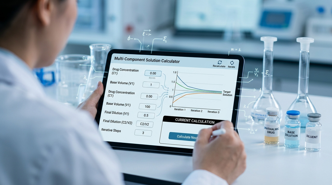 Pharmaceutical dilution calculator real pharmacy scenarios and error prevention strategies