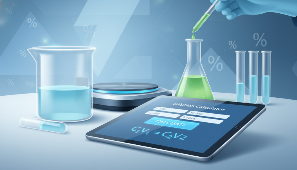 Dilution Calculator Percent