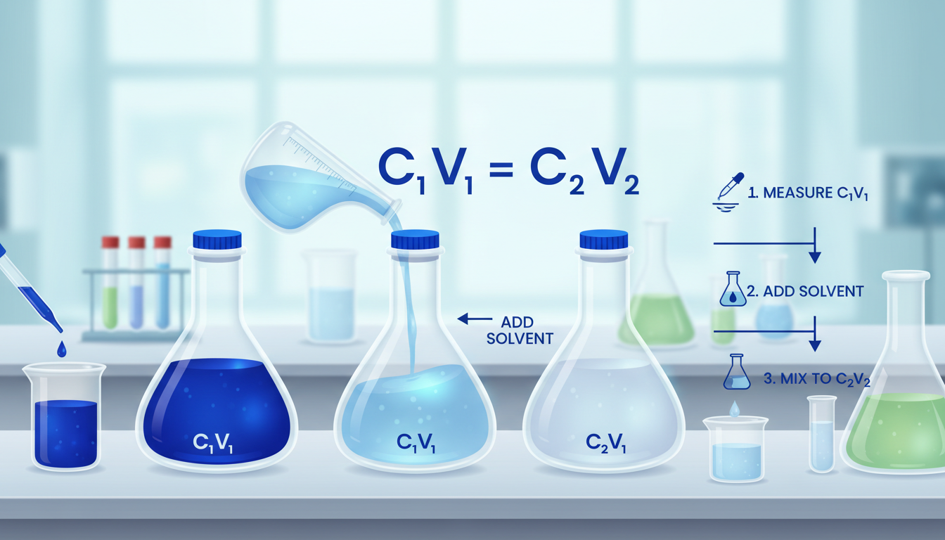 Dilution examples for chemistry