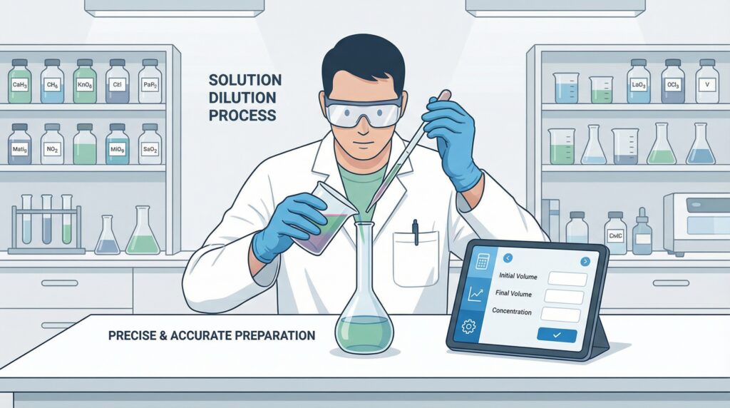 Solution Dilution Calculator