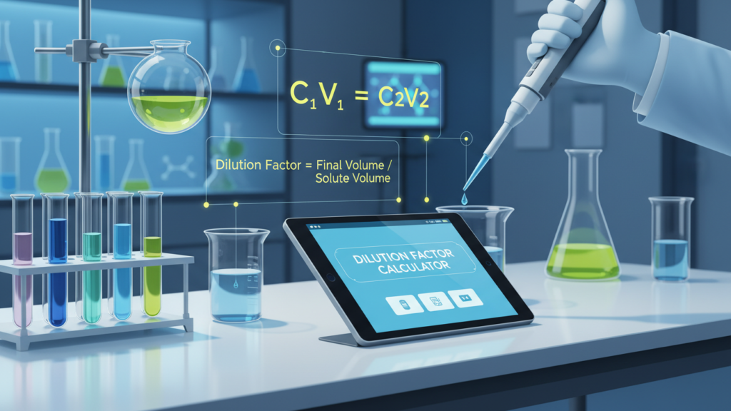 dilution factor calculator