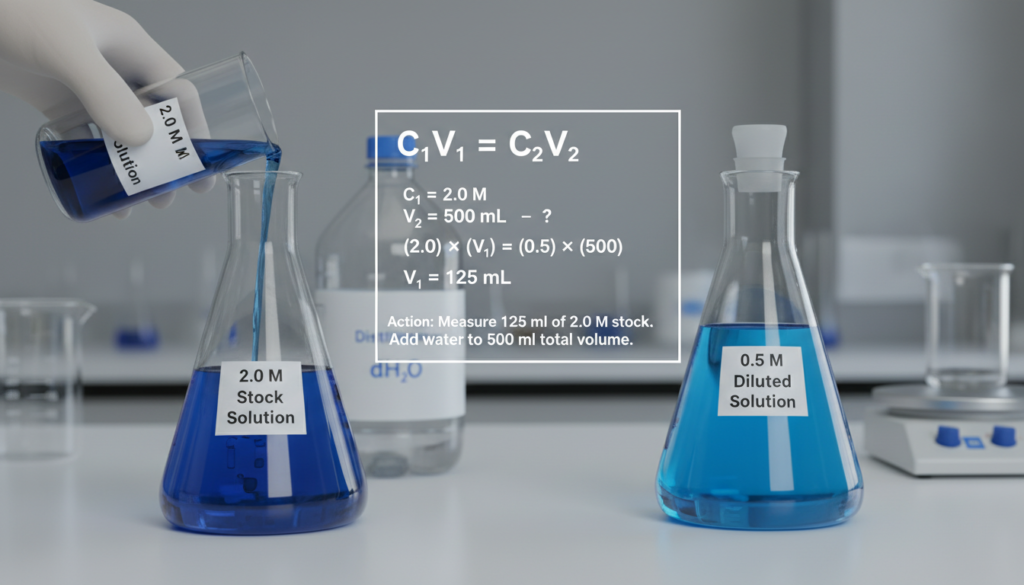 Drug Dose Dilution Calculator