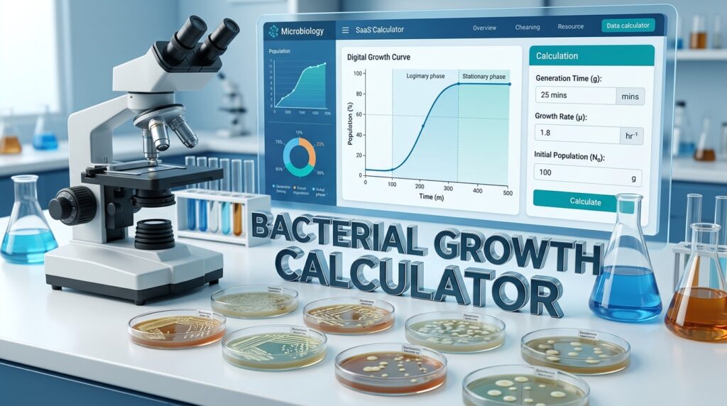 Bacterial Growth Calculator