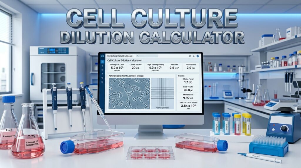 Cell Culture Dilution Calculator