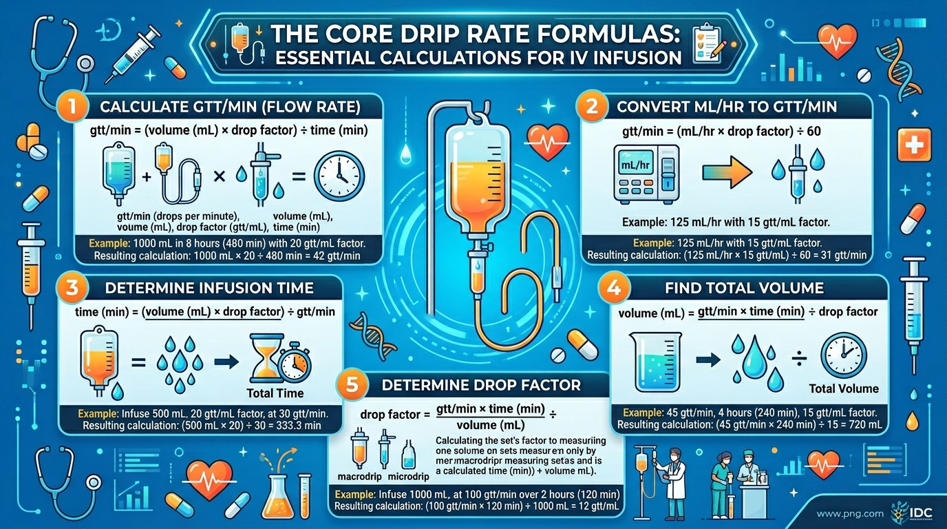 IV drip chamber and giving set for drip rate calculation in a hospital