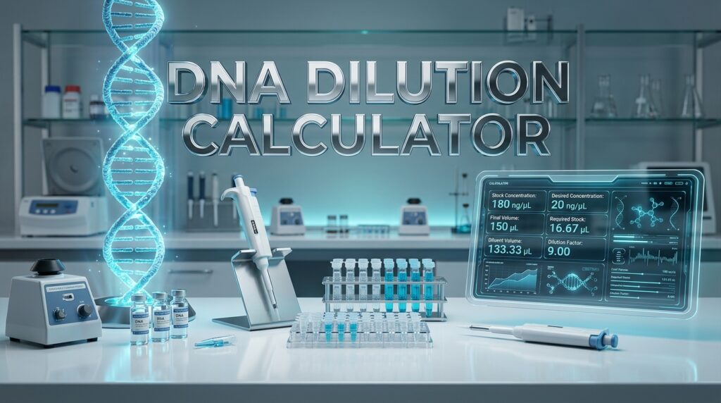 DNA Dilution Calculator