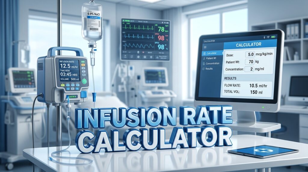 Infusion Rate Calculator