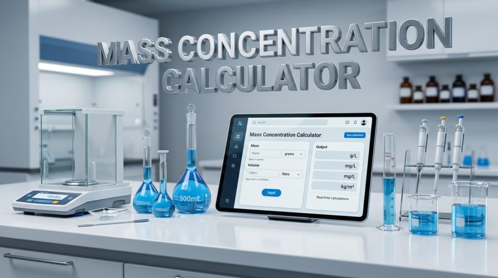 Mass Concentration Calculator