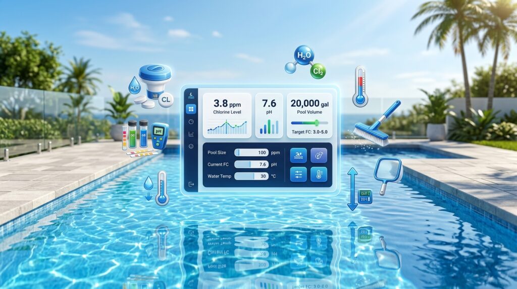 Pool Chlorine Calculator