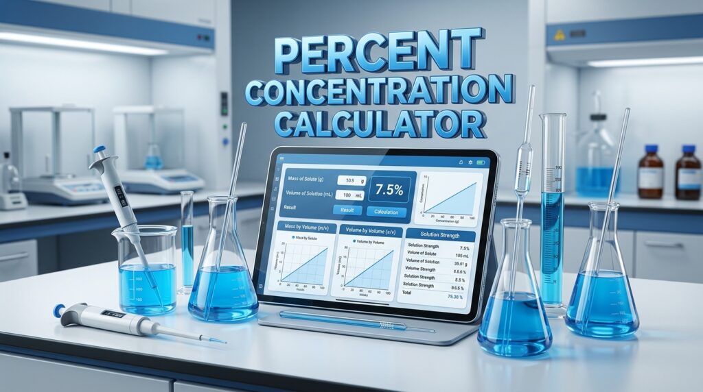 Percent Concentration Calculator