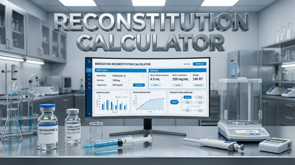 Reconstitution Calculator