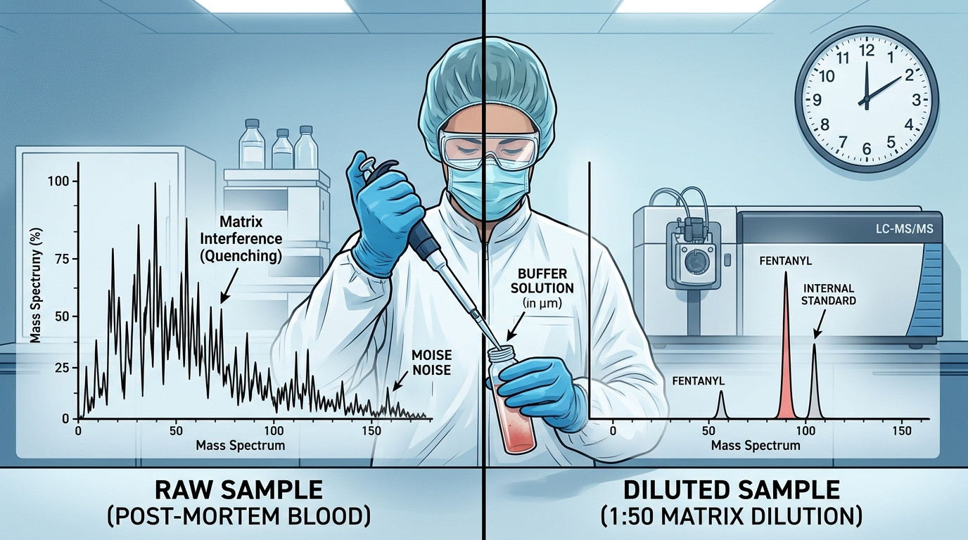 Diagram showing the normalization of clinical samples for high-throughput sequencing
