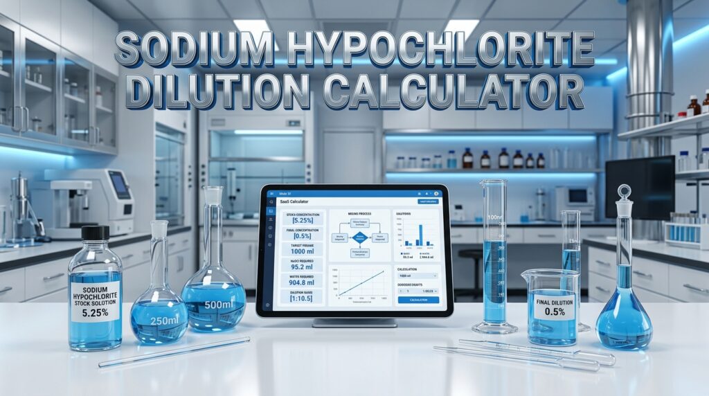 Sodium Hypochlorite Dilution Calculator