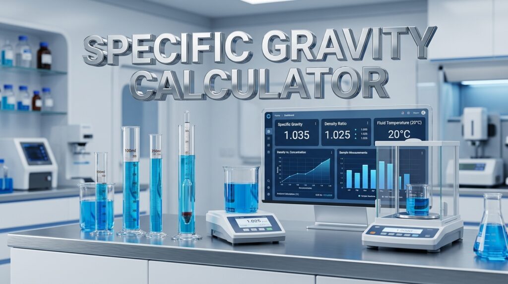 Specific Gravity Calculator