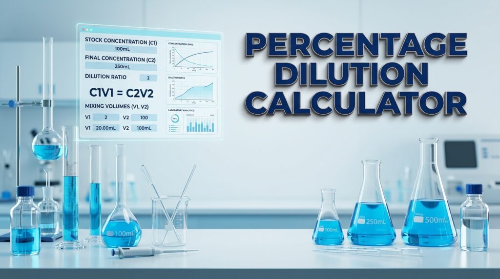 Percentage Dilution Calculator