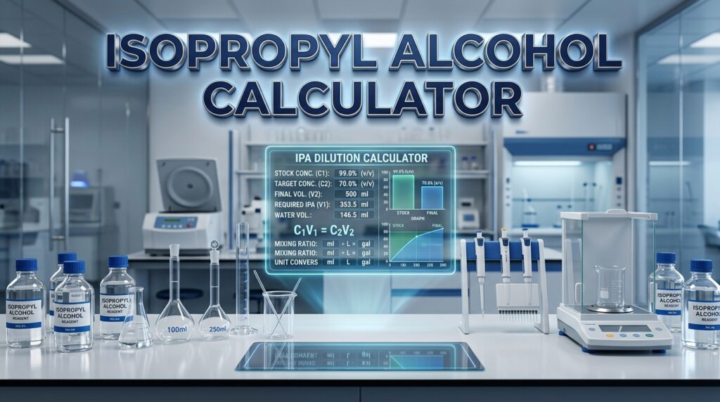 Isopropyl Alcohol Calculator
