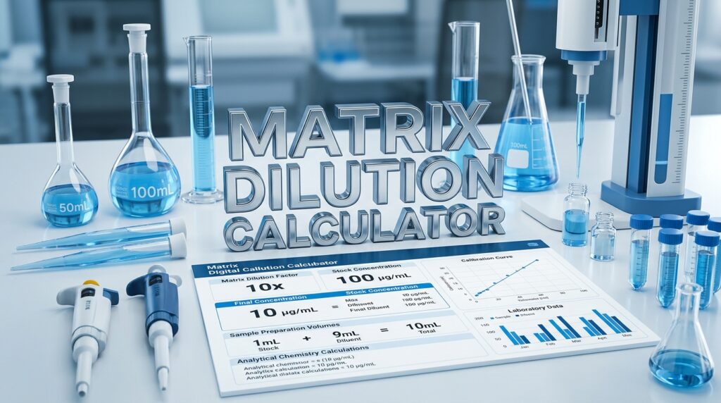 Matrix Dilution Calculator