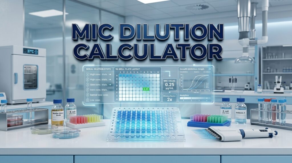 MIC Dilution Calculator