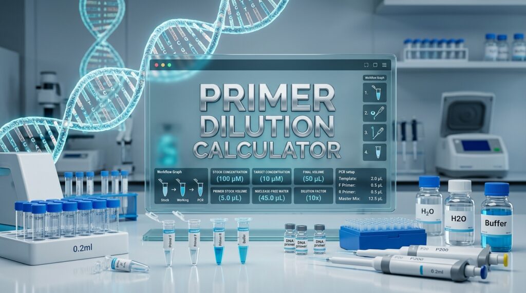 Primer Dilution Calculator