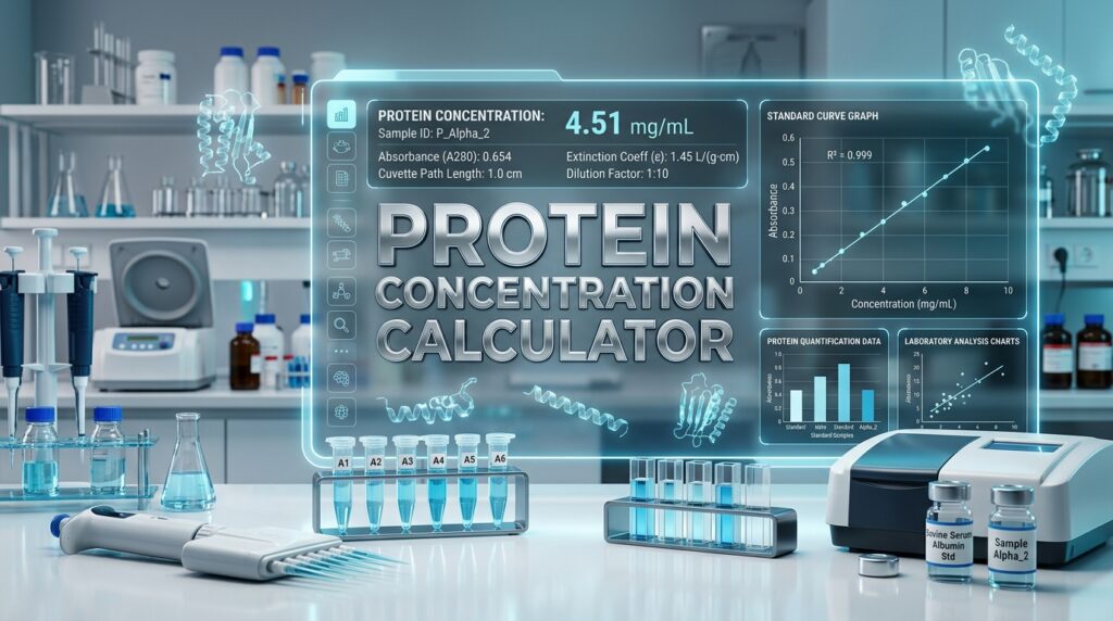 Protein Concentration Calculator