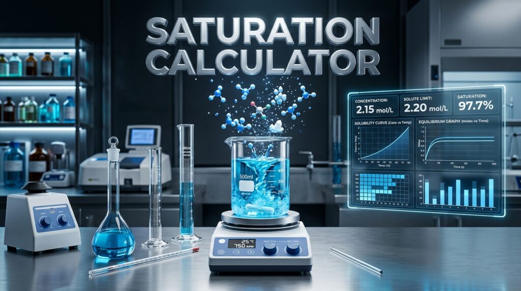 Saturation Calculator