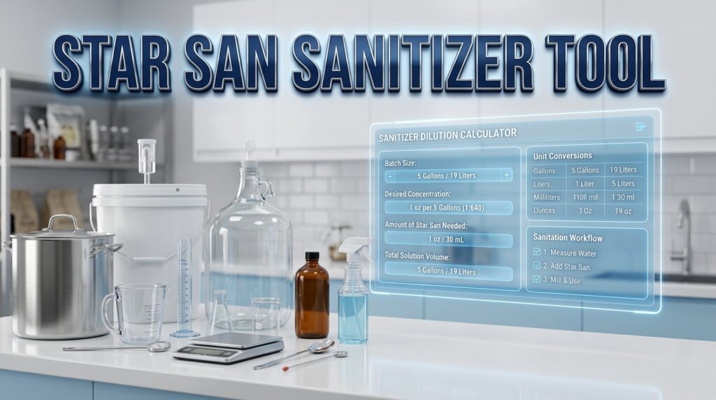 Star San Sanitizer Tool