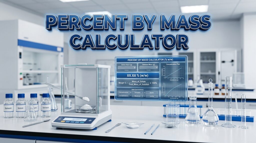 Percent by Mass Calculator