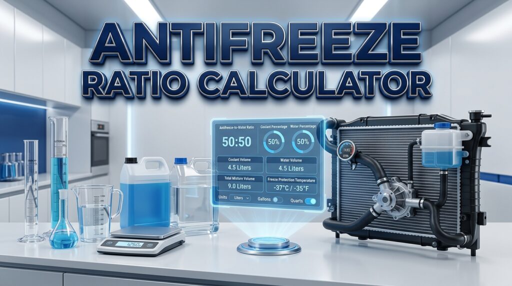 Antifreeze Ratio Calculator