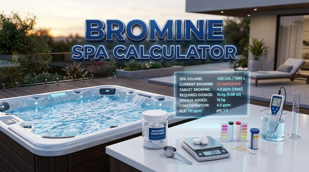 Bromine Spa Calculator