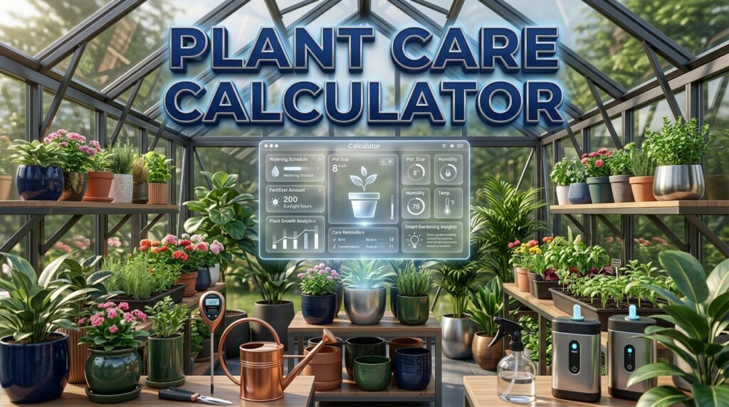 Plant Care Calculator