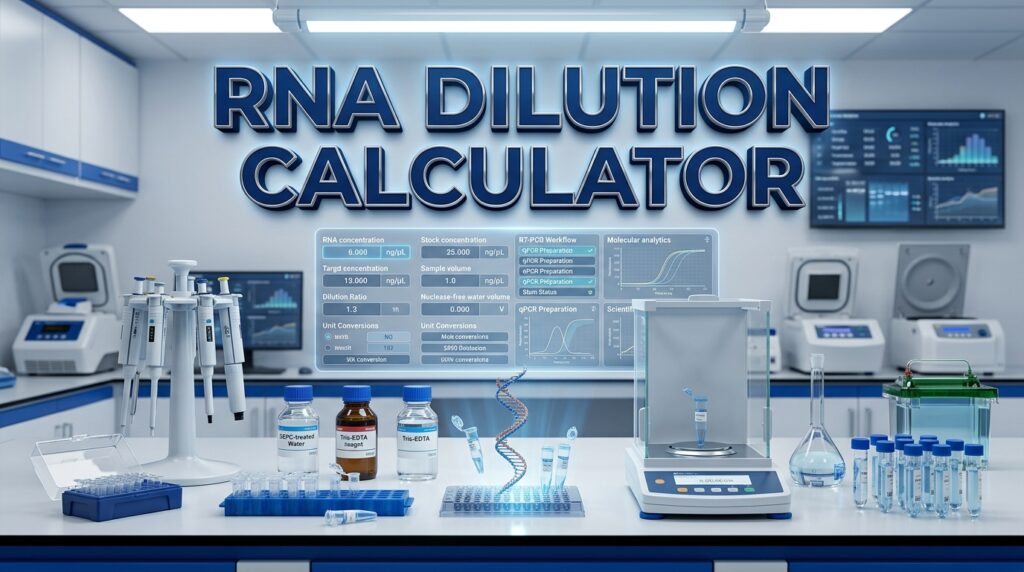 RNA Dilution Calculator