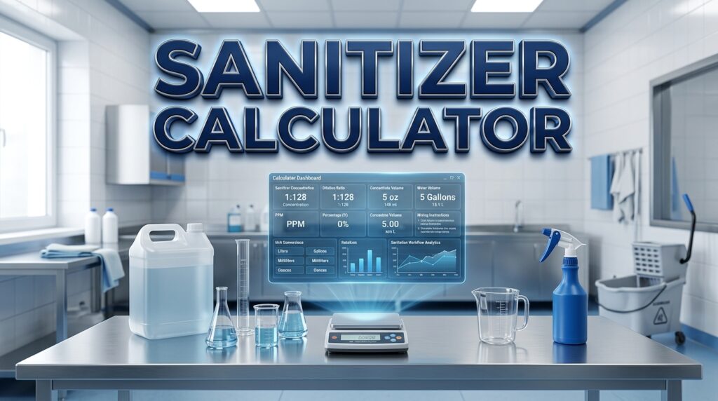 Sanitizer Calculator